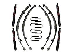 SkyJacker 3.50 to 4-Inch Suspension Lift Kit with Black MAX Shocks (76-86 Jeep CJ5 & CJ7)