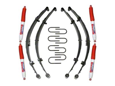 SkyJacker 3.50 to 4-Inch Suspension Lift Kit with Hydro Shocks (76-86 Jeep CJ5 & CJ7)