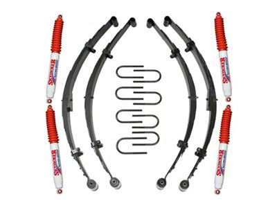 SkyJacker 3.50 to 4-Inch Suspension Lift Kit with Nitro Shocks (76-86 Jeep CJ5 & CJ7)
