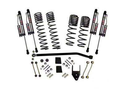 SkyJacker 3.75-Inch Dual Rate Long Travel Suspension Lift Kit with ADX 2.0 Remote Reservoir Shocks (21-25 Jeep Wrangler JL 4xe, Excluding Rubicon)