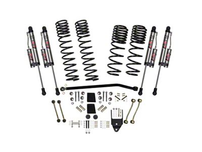 SkyJacker 4-Inch Dual Rate Long Travel Suspension Lift Kit with ADX 2.0 Remote Reservoir Shocks (18-25 2.0L or 3.6L Jeep Wrangler JL 4-Door, Excluding Rubicon)