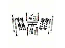 SkyJacker 4-Inch Dual Rate Long Travel Suspension Lift Kit with Lower Flex Links and ADX M2.0 Monotube Shocks (03-06 Jeep Wrangler TJ)