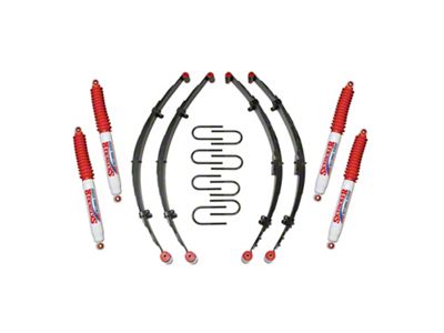 SkyJacker 4-Inch Sport Suspension Lift Kit with Hydro Shocks (76-86 Jeep CJ5 & CJ7)