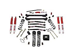 SkyJacker 4-Inch Rock Ready Series 1 Dual Rate Long Travel Long Arm Suspension Lift Kit with Hydro Shocks (97-06 Jeep Wrangler TJ)