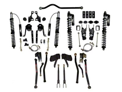 SkyJacker 5 to 6-Inch Long Arm LeDuc Series Coil-Over Kit (07-18 Jeep Wrangler JK)