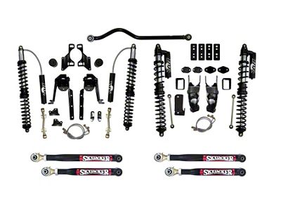 SkyJacker 5 to 6-Inch Short Arm LeDuc Series Coil-Over Kit (07-18 Jeep Wrangler JK)