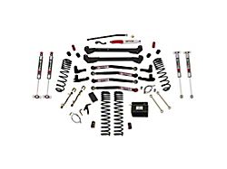 SkyJacker 6-Inch Dual Rate Long Travel Suspension Lift Kit with Lower Links and M95 Performance Shocks (97-06 Jeep Wrangler TJ)