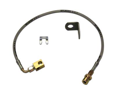 SkyJacker Rear Stainless Steel Brake Lines for 4 to 8-Inch Lift (97-06 Jeep Wrangler TJ)