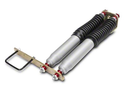 SkyJacker Silver 9000 Dual Steering Stabilizer Kit (76-95 Jeep CJ5, CJ7 & Wrangler YJ)