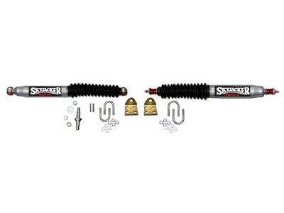 SkyJacker Silver 9000 Dual Steering Stabilizer Kit (97-06 Jeep Wrangler TJ)