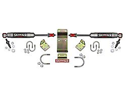 SkyJacker Silver 9000 High Clearance Dual Steering Stabilizer Kit (07-18 Jeep Wrangler JK)