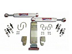 SkyJacker Standard Clearance Hydro 7000 Dual Steering Stabilizer Kit for OE Tie Rod Tube (07-18 Jeep Wrangler JK)