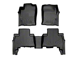 SmartLiner Smart Coverage Custom Fit Front and Rear Floor Liners; Black (10-12 4Runner)