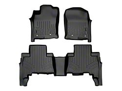 SmartLiner Smart Coverage Custom Fit Front and Rear Floor Liners; Black (13-24 4Runner)