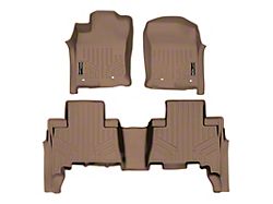 SmartLiner Smart Coverage Custom Fit Front and Rear Floor Liners; Tan (13-24 4Runner)
