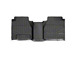 SmartLiner Smart Coverage Custom Fit Rear Floor Liner; Full Floor Coverage; Black (22-26 Frontier King Cab)