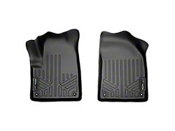 SmartLiner Smart Coverage Custom Fit Front Floor Liners; Black (14-23 Jeep Cherokee XL)