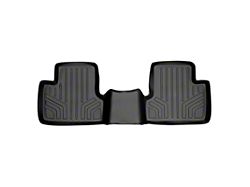 SmartLiner Smart Coverage Custom Fit Rear Floor Liner; Black (14-23 Jeep Cherokee XL)