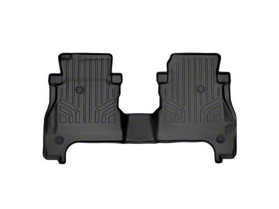 SmartLiner Smart Coverage Custom Fit Rear Floor Liners; Black (20-25 Jeep Gladiator JT)