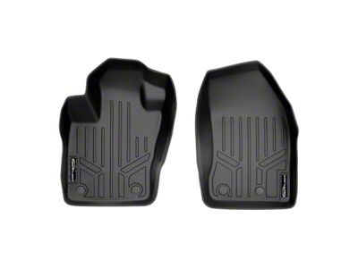 SmartLiner Smart Coverage Custom Fit Front Floor Liners; Black (15-23 Jeep Renegade BU)