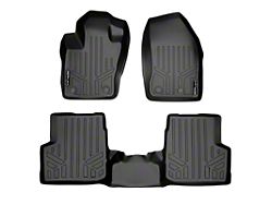 SmartLiner Smart Coverage Custom Fit Front and Rear Floor Liners; Black (15-23 Jeep Renegade BU)