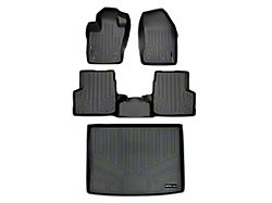 SmartLiner Smart Coverage Custom Fit Front, Rear Floor and Cargo Liners; Black (15-23 Jeep Renegade BU)