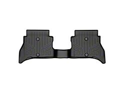 SmartLiner Smart Coverage Custom Fit Rear Floor Liner; Black (21-25 Jeep Wrangler JL 4xe)