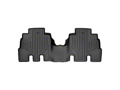 SmartLiner Smart Coverage Custom Fit Rear Floor Liners; Black (14-18 Jeep Wrangler JK 4-Door)
