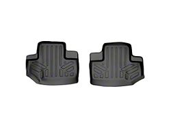 SmartLiner Smart Coverage Custom Fit Rear Floor Liners; Black (11-18 Jeep Wrangler JK 2-Door)