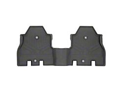 SmartLiner Smart Coverage Custom Fit Rubber Rear Floor Liners; Black (18-25 Jeep Wrangler JL 4-Door, Excluding 4xe)
