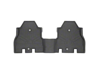 SmartLiner Smart Coverage Custom Fit Rubber Rear Floor Liners; Black (18-25 Jeep Wrangler JL 4-Door, Excluding 4xe)