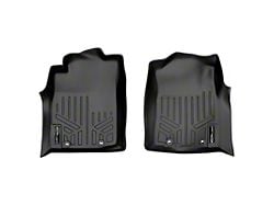 SmartLiner Smart Coverage Custom Fit Front and Rear Floor Liners; Black (12-15 Tacoma w/ Automatic Transmission & w/o Vinyl Flooring)
