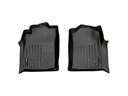 SmartLiner Smart Coverage Custom Fit Front Floor Liner; Black (05-11 Tacoma w/ Automatic Transmission & w/o Vinyl Flooring)