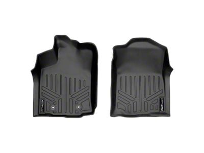 SmartLiner Smart Coverage Custom Fit Front Floor Liner; Black (16-17 Tacoma w/ Automatic Transmission & w/o Vinyl Flooring)