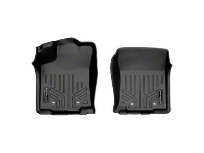SmartLiner Smart Coverage Custom Fit Front Floor Liner; Black (18-23 Tacoma w/ Automatic Transmission & w/o Vinyl Flooring)