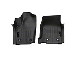 SmartLiner Smart Coverage Custom Fit Front Floor Liner; Black (24-26 Tacoma w/ AutomaticTransmission)