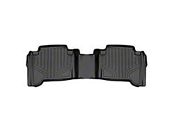 SmartLiner Smart Coverage Custom Fit Rear Floor Liner; Black (05-15 Tacoma Double Cab w/o Vinyl Flooring)