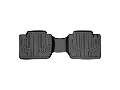 SmartLiner Smart Coverage Custom Fit Rear Floor Liner; Black (16-23 Tacoma Access Cab w/o Utility Package & Vinyl Flooring)