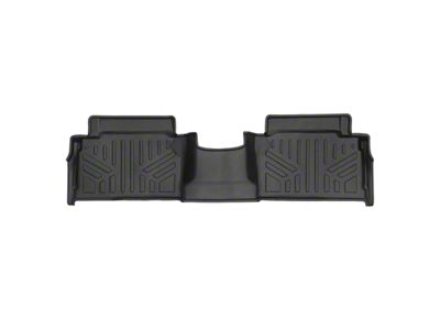 SmartLiner Smart Coverage Custom Fit Rear Floor Liner; Black (24-26 Tacoma Double Cab w/ Under Rear Seat Storage)