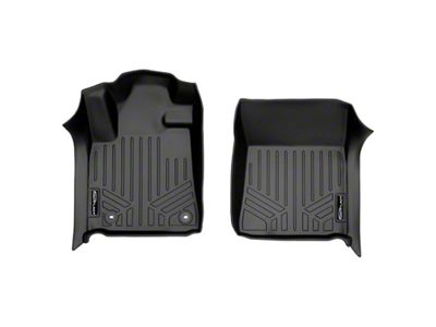 SmartLiner Smart Coverage Custom Fit Front Floor Liners; Black (12-21 Tundra w/o Vinyl Flooring)