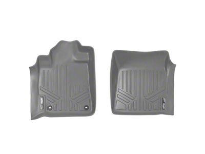 SmartLiner Smart Coverage Custom Fit Front Floor Liners; Gray (12-21 Tundra w/o Vinyl Flooring)