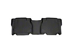 SmartLiner Smart Coverage Custom Fit Rear Floor Liner; Black (07-13 Tundra CrewMax w/ Front Bucket Seats & w/o Vinyl Flooring)