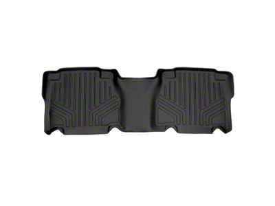SmartLiner Smart Coverage Custom Fit Rear Floor Liner; Black (07-13 Tundra CrewMax w/ Front Bucket Seats & w/o Vinyl Flooring)