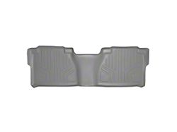 SmartLiner Smart Coverage Custom Fit Rear Floor Liner; Gray (07-13 Tundra Double Cab w/ Front Bucket Seats & w/o Vinyl Flooring)