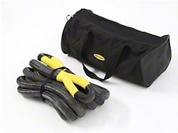 Smittybilt 1-1/2-Inch x 30-Foot Kinetic Recoil Recovery Rope; 60,000 lb.