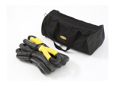Smittybilt 1-1/2-Inch x 30-Foot Kinetic Recoil Recovery Rope; 60,000 lb.