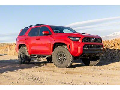 Smittybilt Angular Drop Side Step Bars; Textured Black (25-26 4Runner)