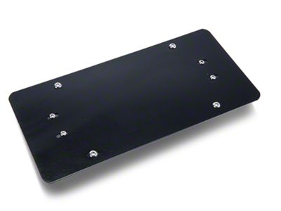 Smittybilt License Plate Bracket for 4-Way Roller Fairleads (Universal; Some Adaptation May Be Required)