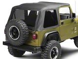 Smittybilt Bowless Combo Soft Top with Tinted Windows (97-06 Jeep Wrangler TJ, Excluding Unlimited)