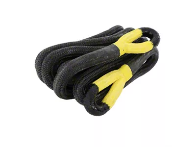 Smittybilt 1-1/2-Inch x 30-Foot Kinetic Recoil Recovery Rope; 60,000 lb.
